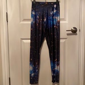 Blackmilk Galaxy Blue Leggings